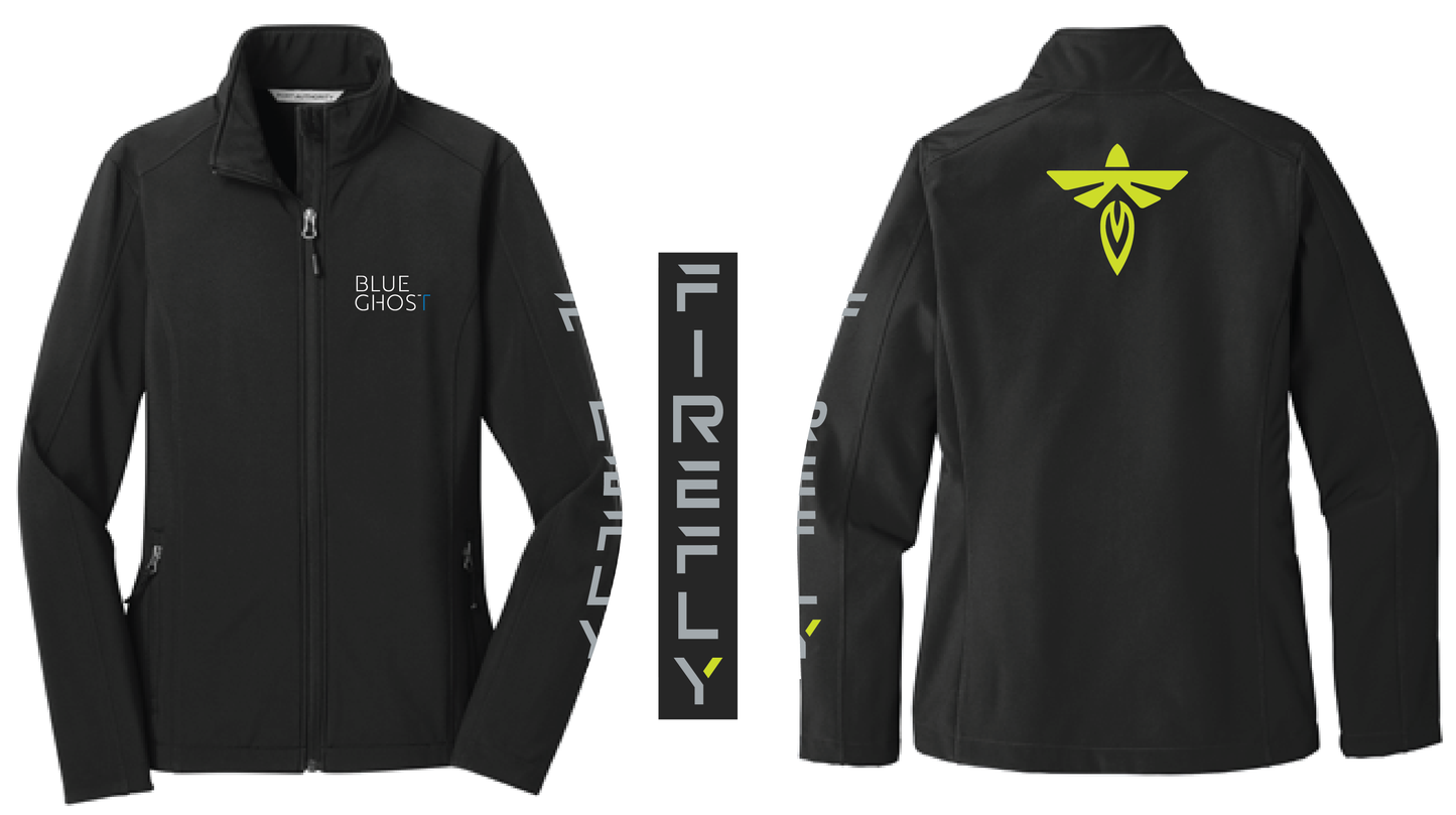 (Employees)Women's Blue Ghost Softshell Jacket
