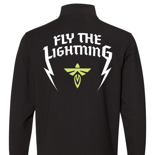 Firefly-Aerospace-FLTA004-Mission-Patch-Ladies-Long-Sleeve-FlyTheLightning-Fly-The-Lightning-LongSleeve-1/4 Zip-Back