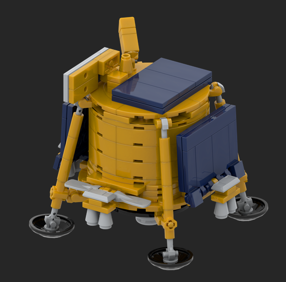 Blue Ghost Mission 1 Building Blocks Set
