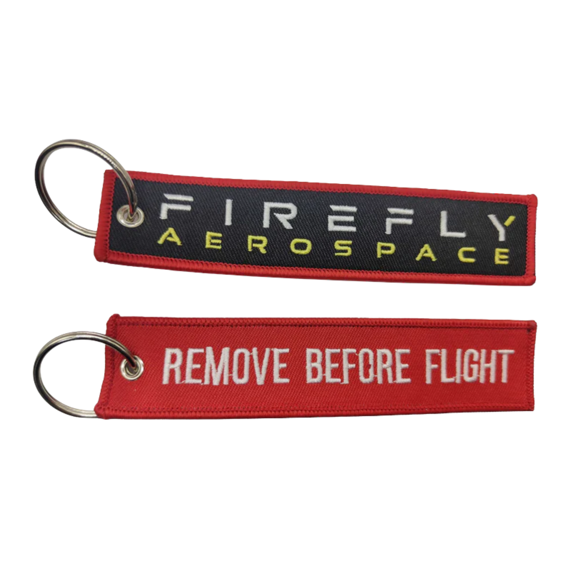 Remove Before Flight Keychain – Firefly Official Merchandise