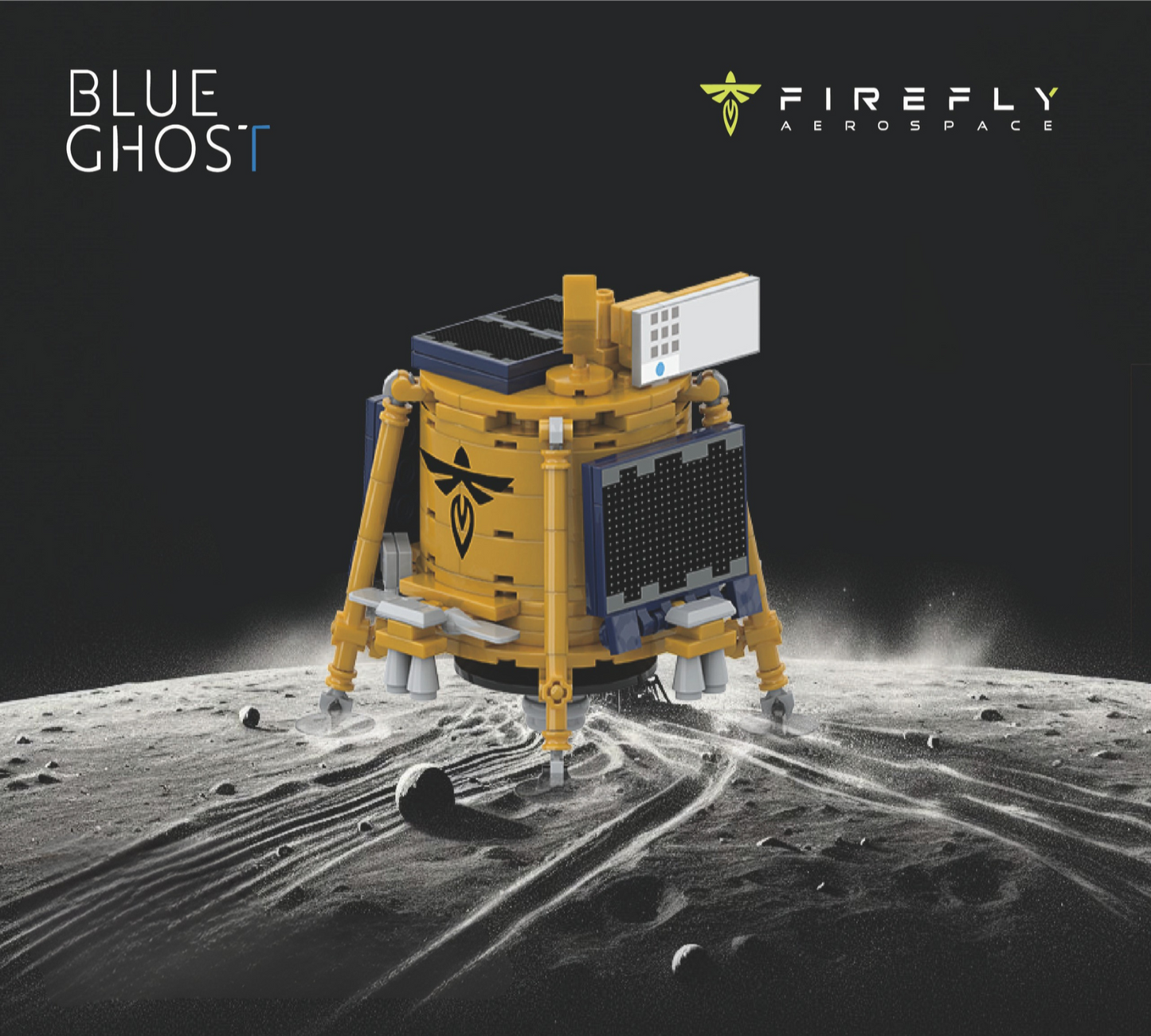 Blue Ghost Mission 1 Building Blocks Set