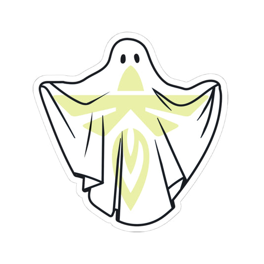 Firefly Spooky Logo  4" Decal – White