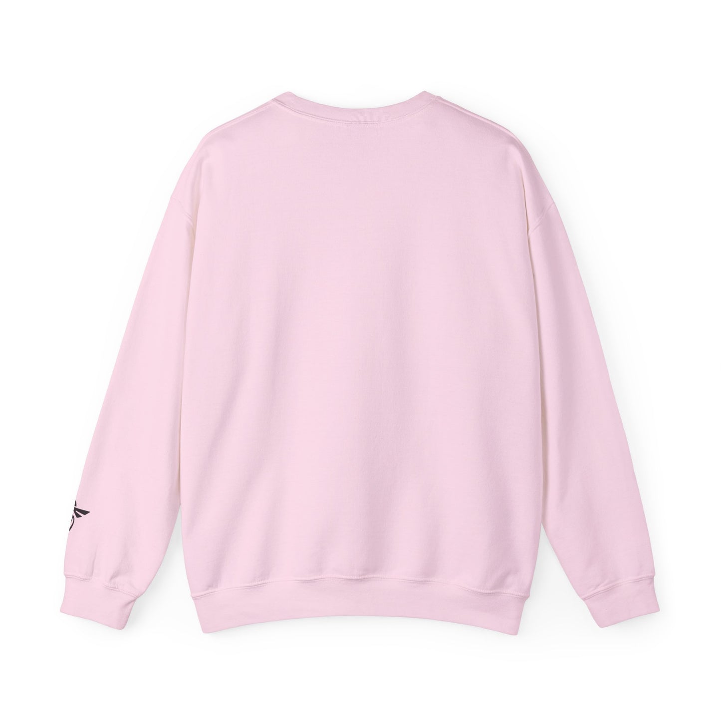 Pink sweatshirt on a white background