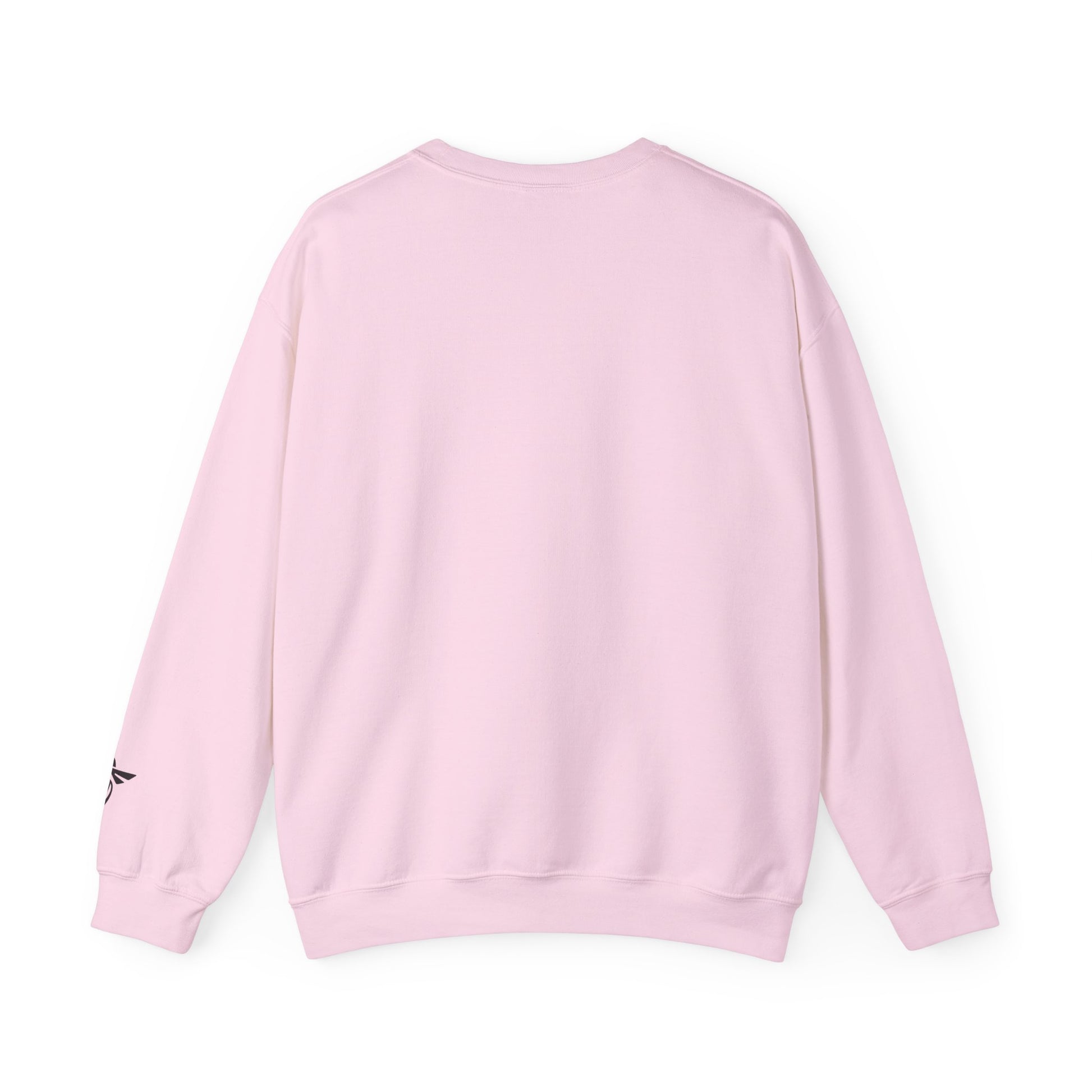 Pink sweatshirt on a white background