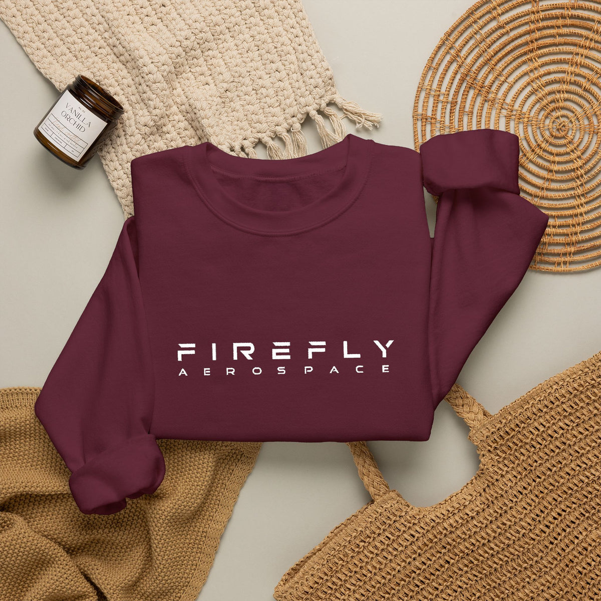 Firefly Fall Colors Embroidered Crewneck Sweatshirt