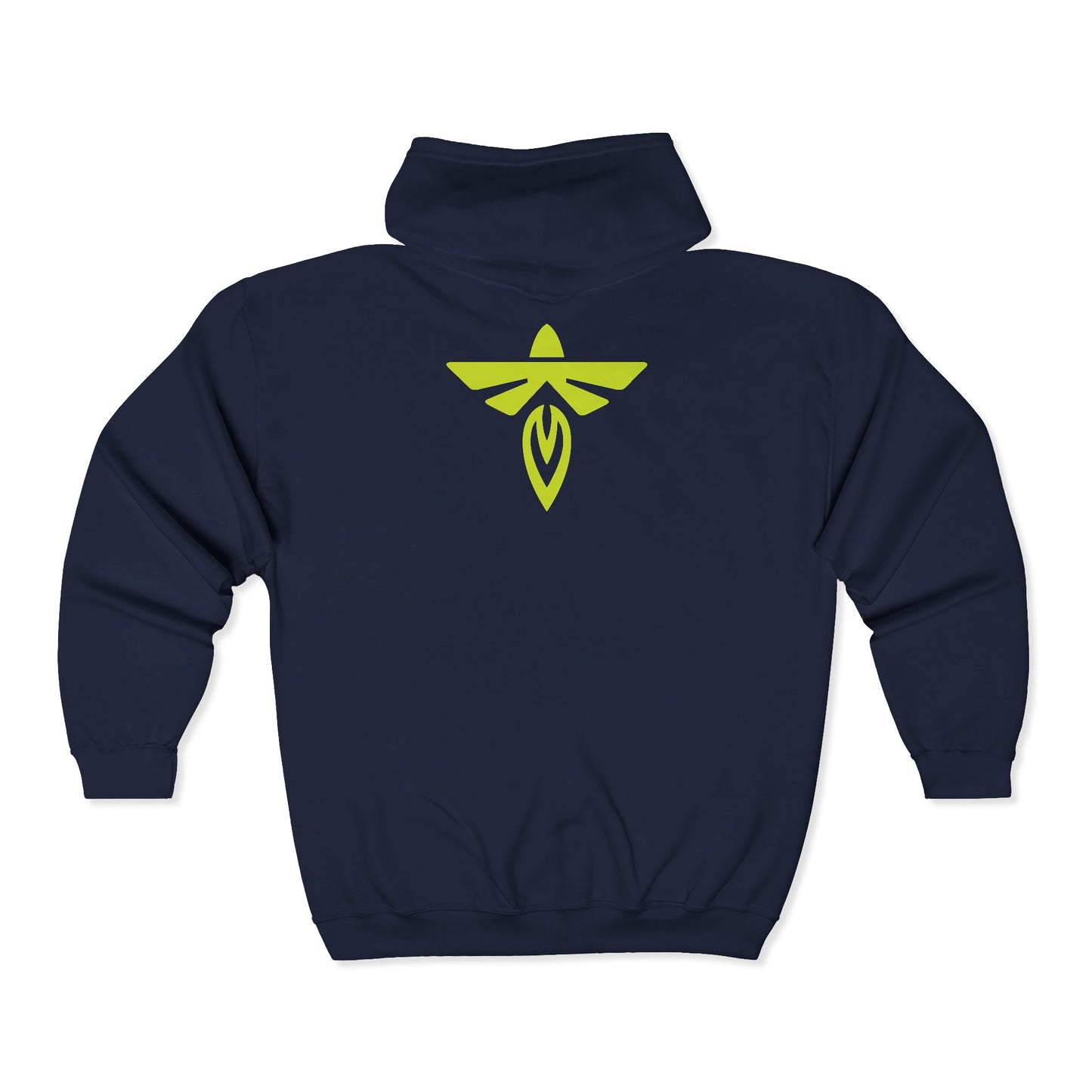 Firefly Aerospace Lightweight Full-Zip Hooded Sweatshirt – Unisex Fleece Zip Hoodie