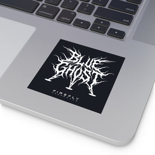 Firefly Blue Ghost Metal 3.5" Decal (Blue)