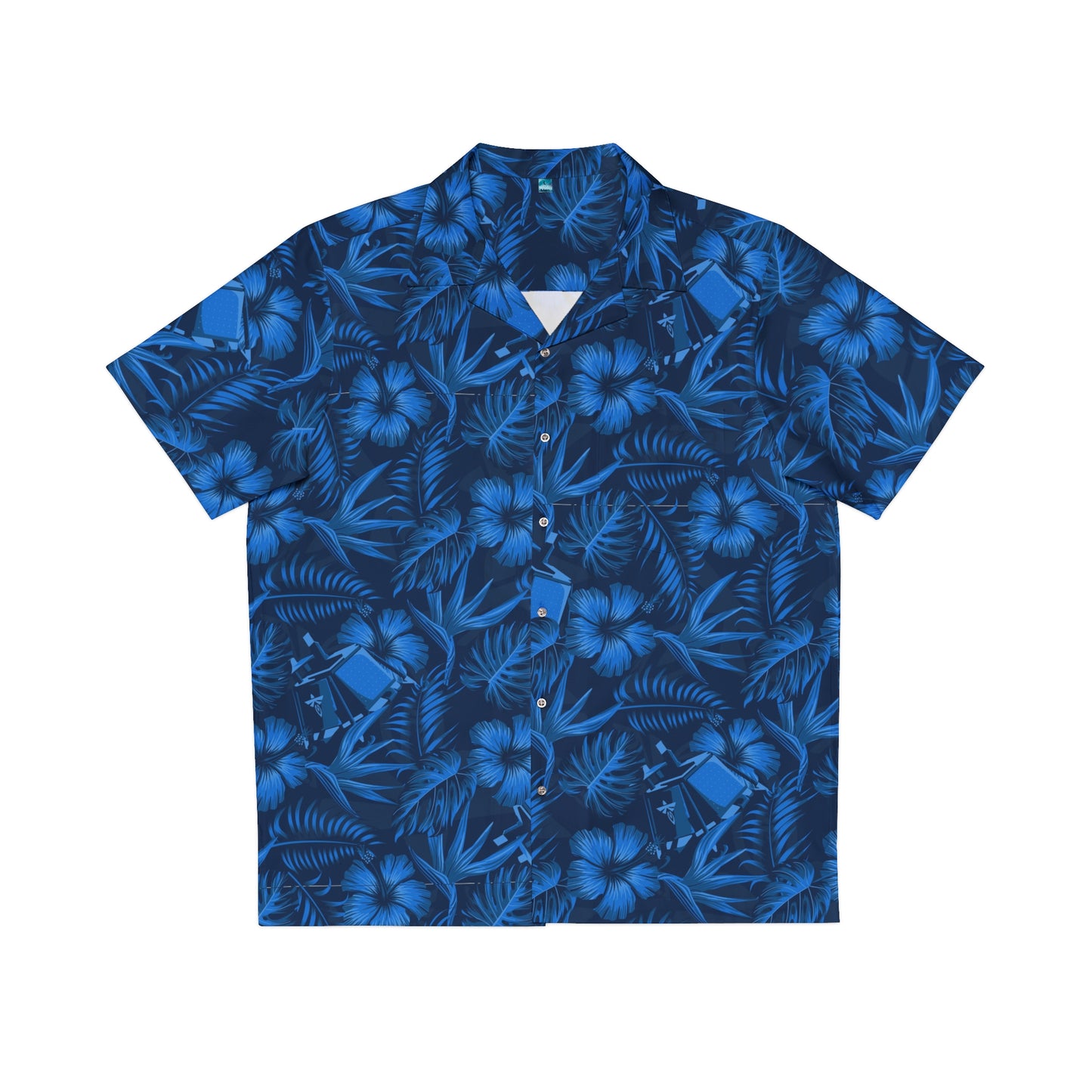 Firefly Blue Ghost Hawaiian Shirt