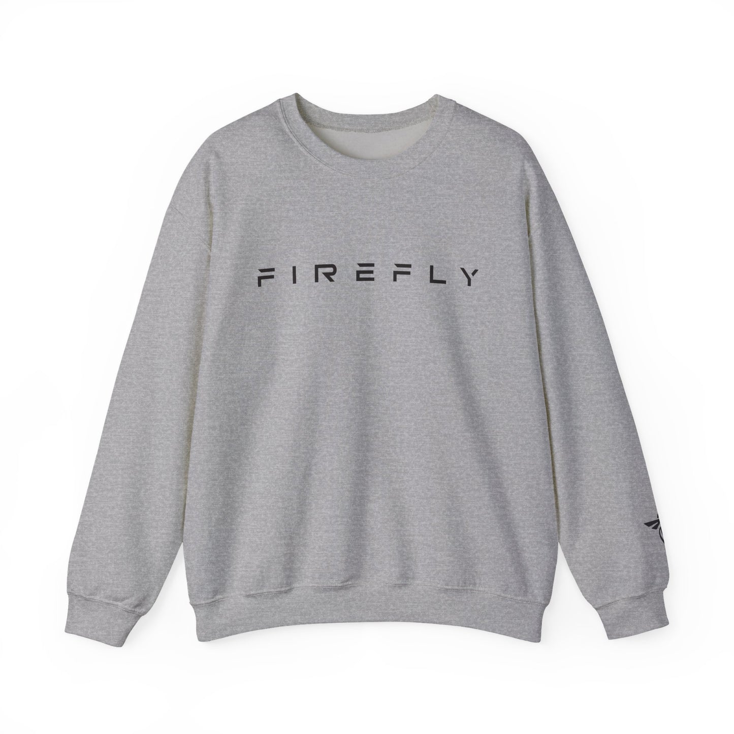 Gray sweatshirt on a white background