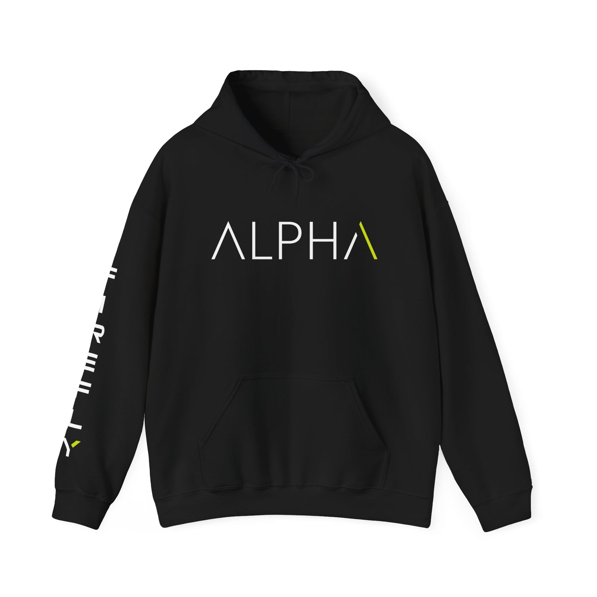 A black pullover hoodie with a funny printed text graphic on the chest reading 'OOPS! THIS 93rd TOY?! MY DOG NEEDED IT! I mean.