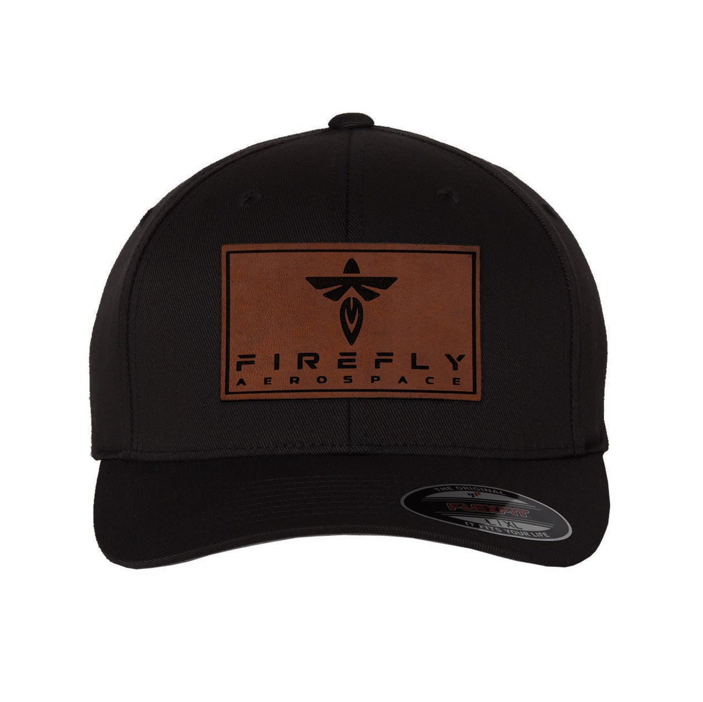 Firefly Leather Patch Flexfit Cap