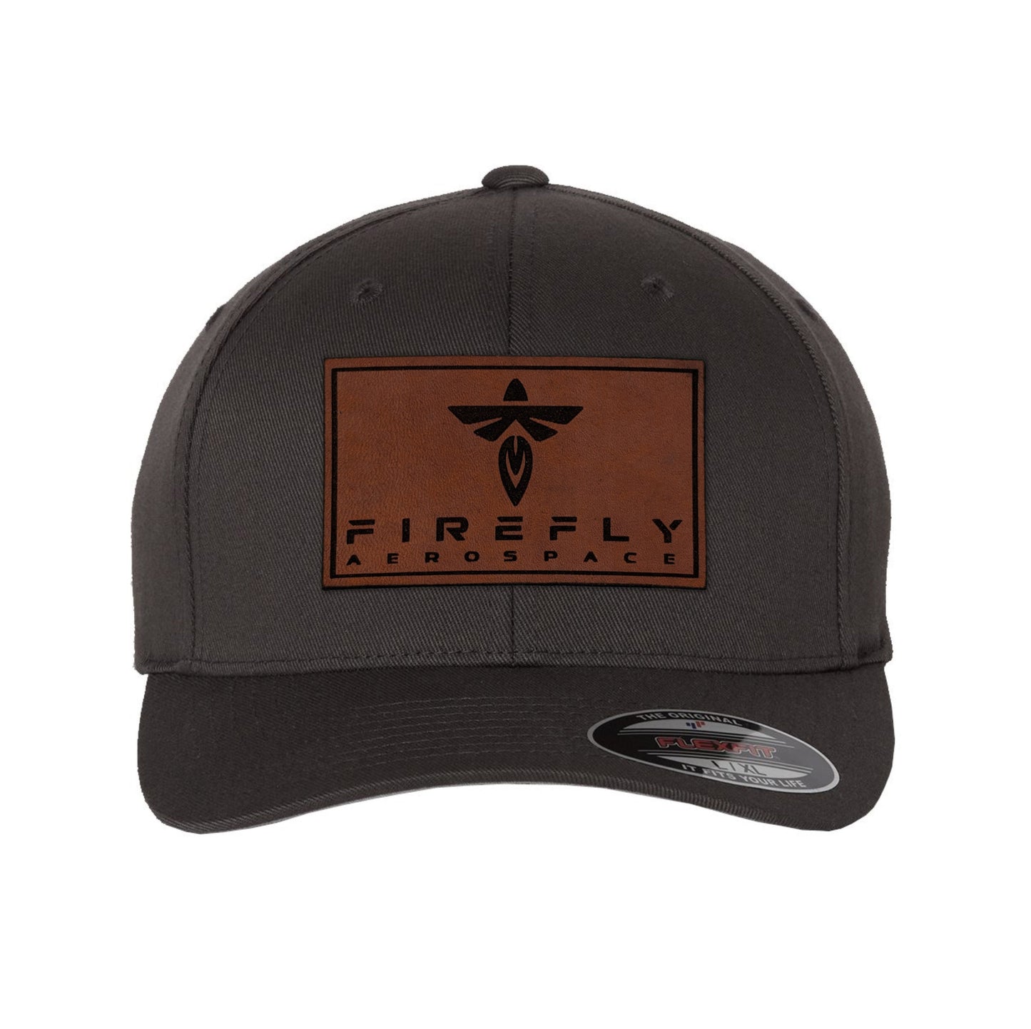Firefly Leather Patch Flexfit Cap