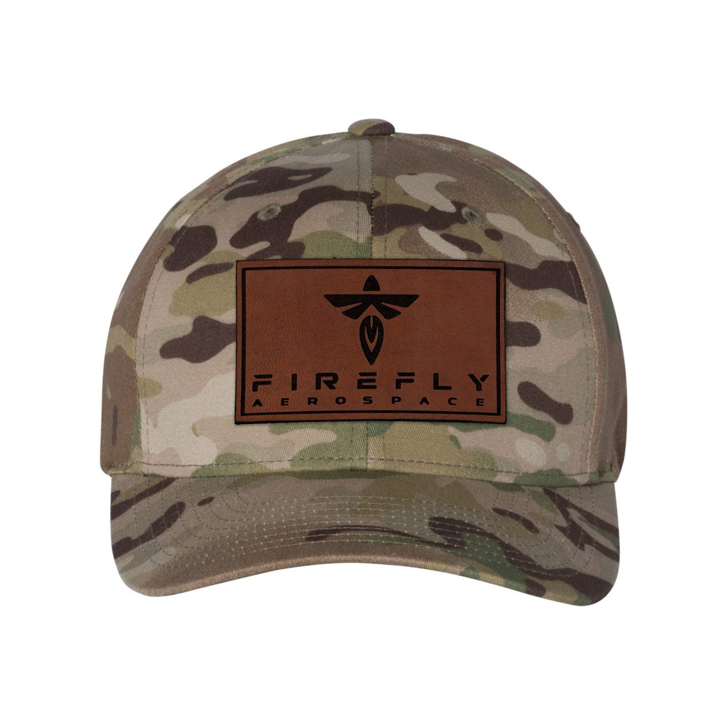 Firefly Leather Patch Flexfit Cap