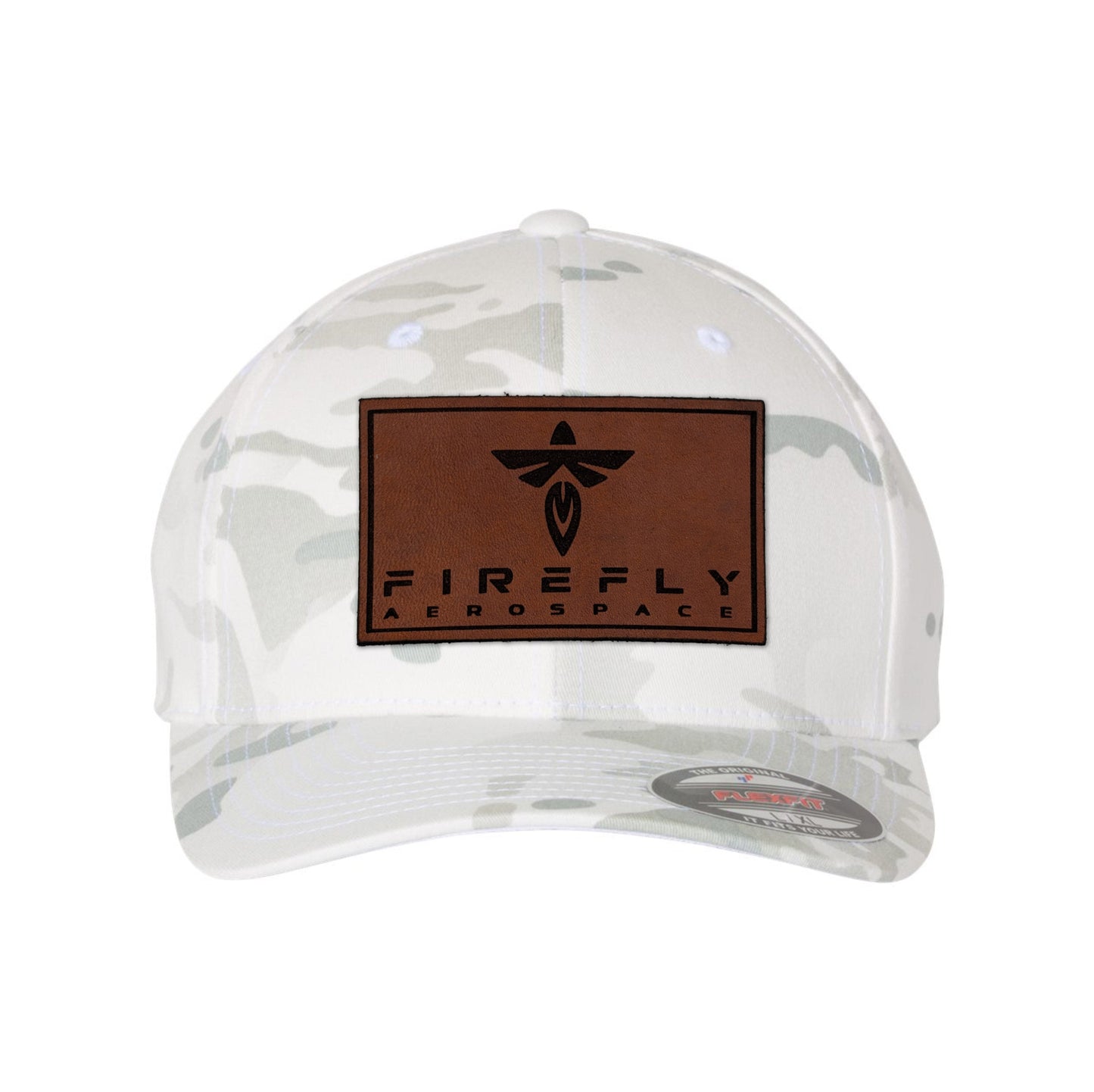 Firefly Leather Patch Flexfit Cap