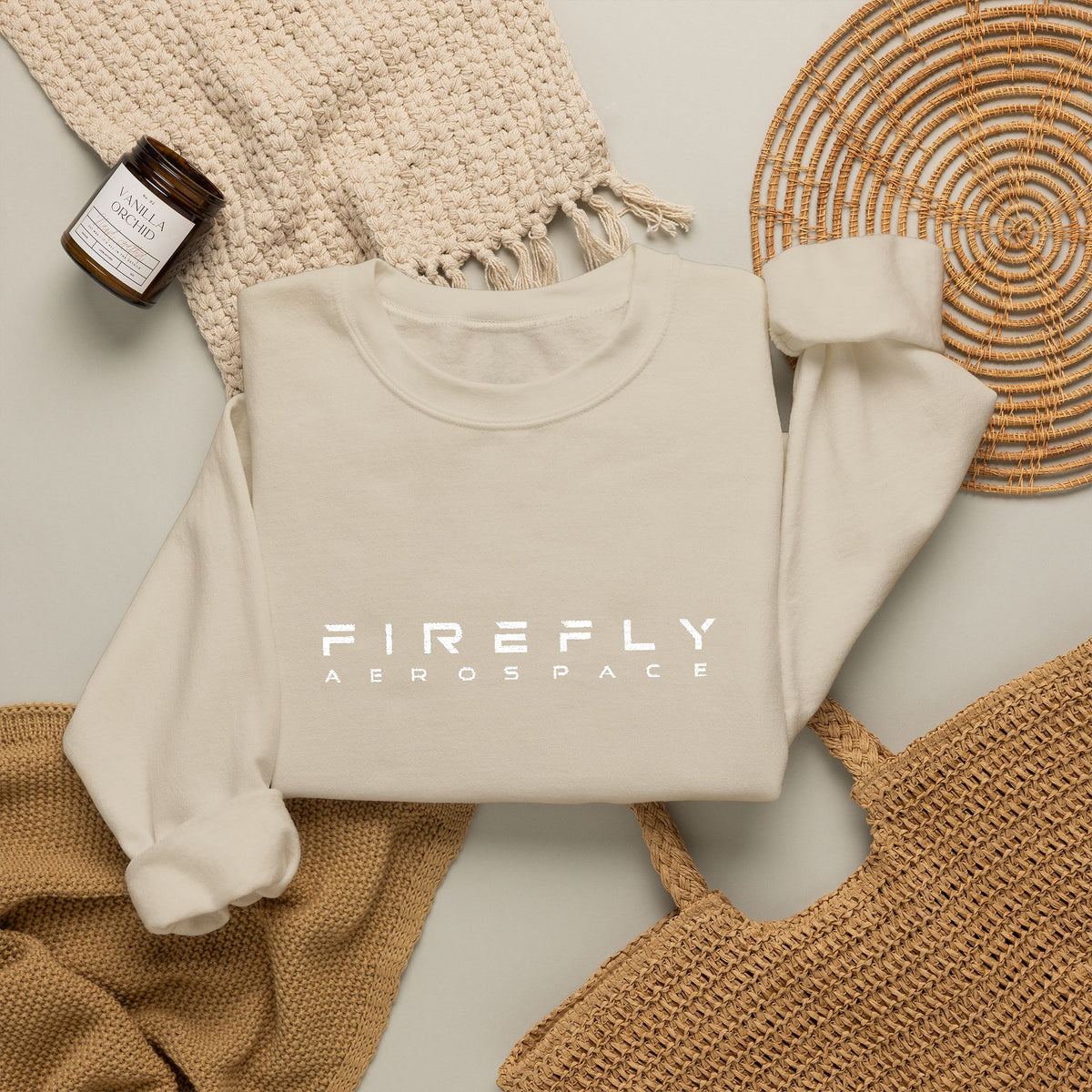 Firefly Fall Colors Embroidered Crewneck Sweatshirt