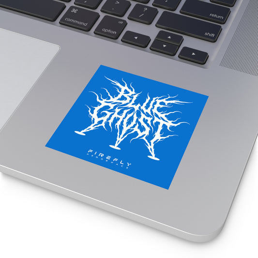 Firefly Blue Ghost Metal 3.5" Decal (Blue)
