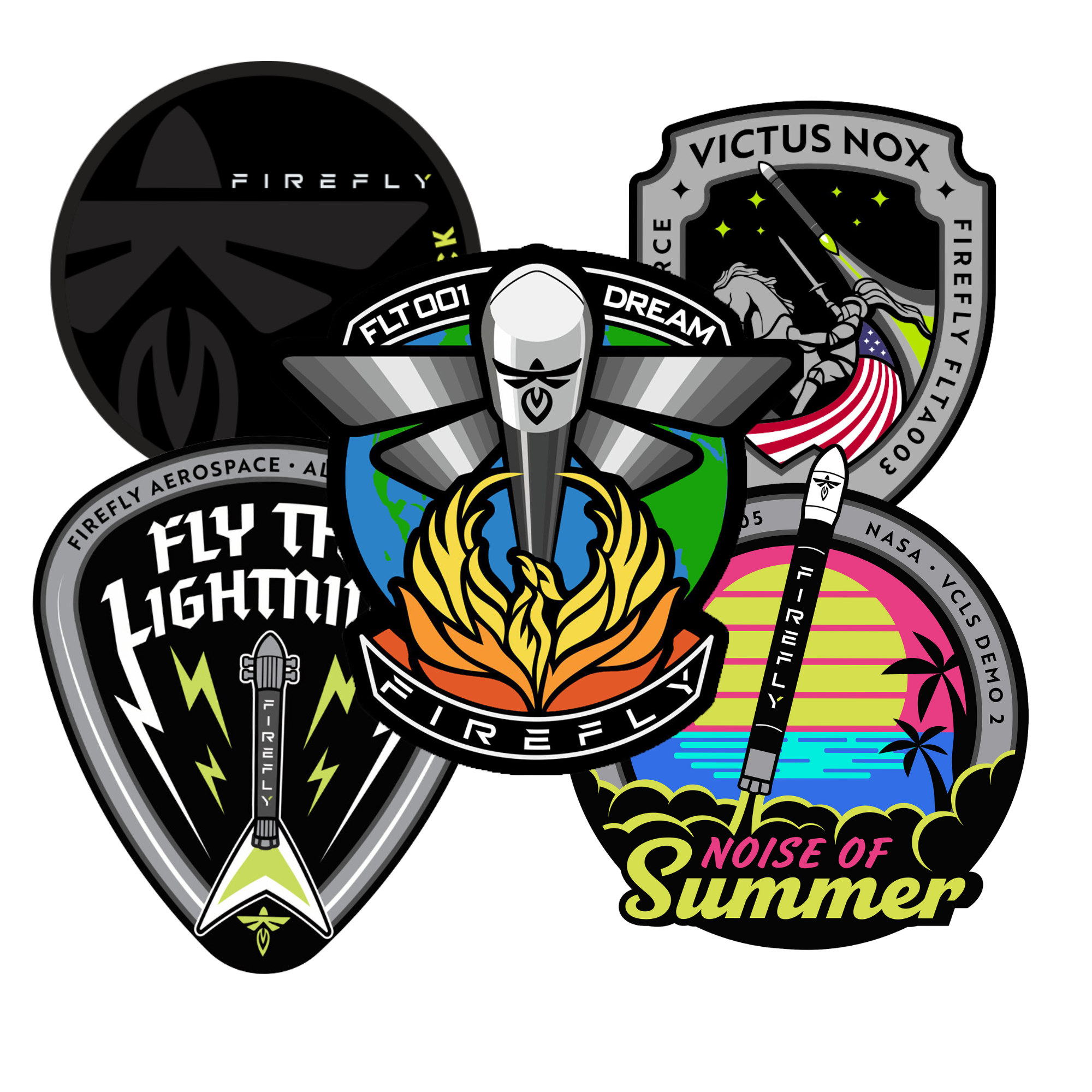 Alpha Mission Patch Collection – Firefly Official Merchandise