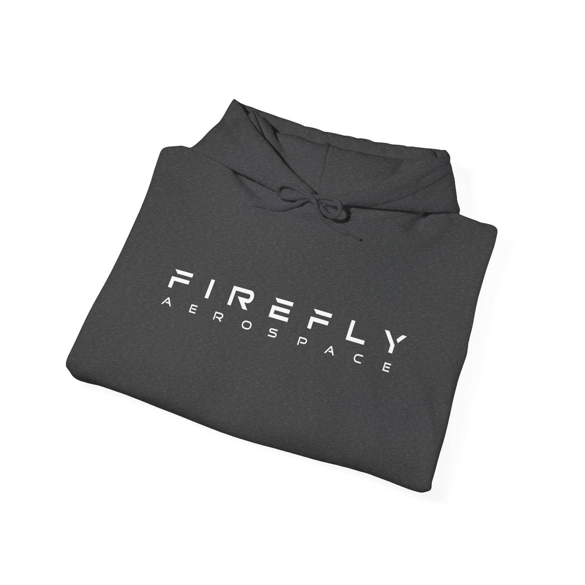 Folded charcoal hoodie