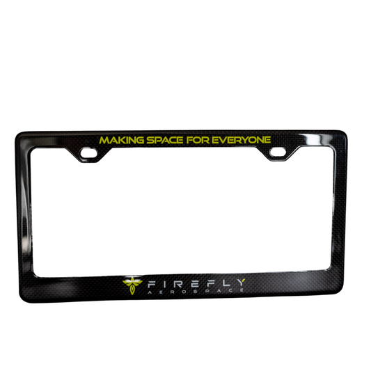 (Employee) Firefly Carbon Fiber License Plate Set