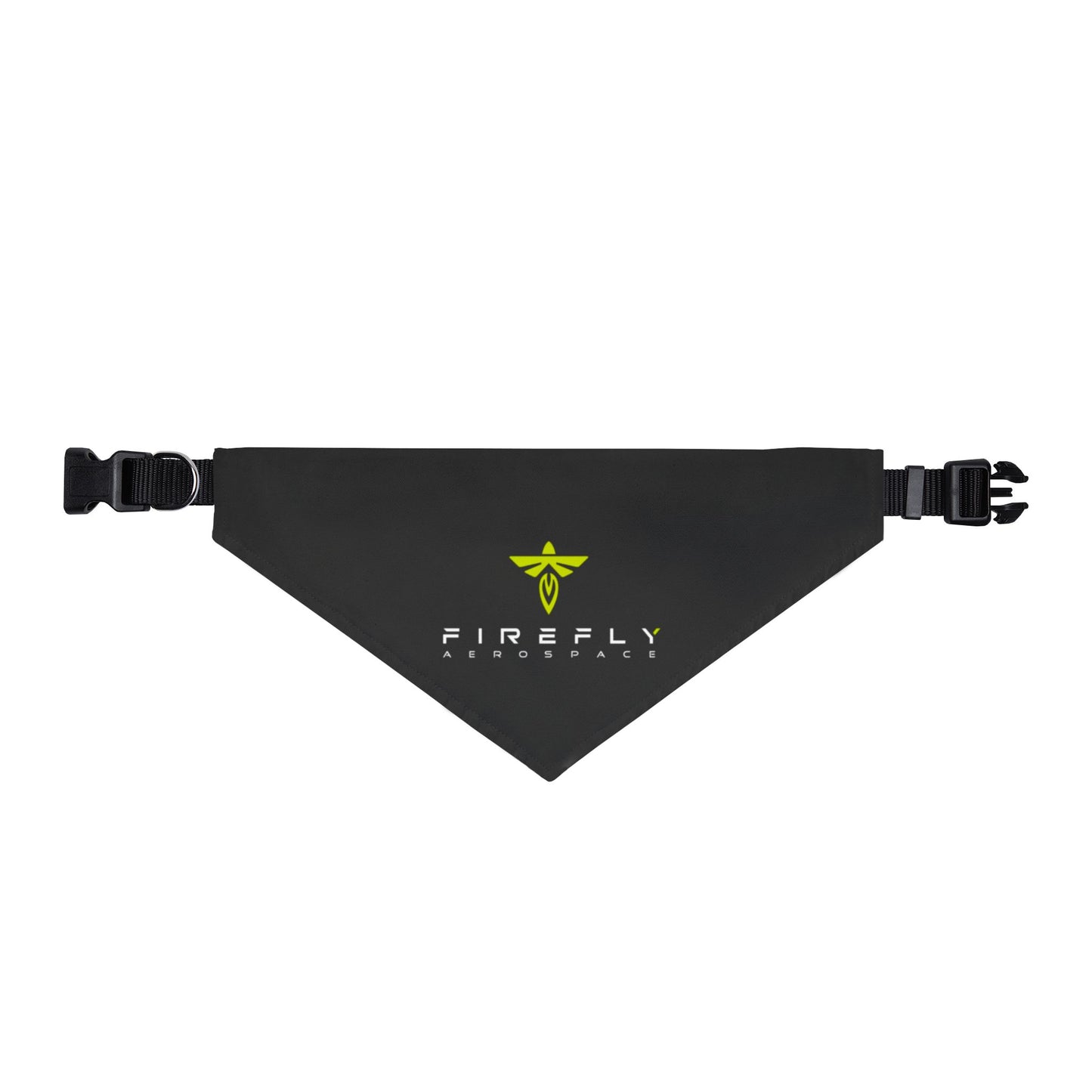 Black bandana with Firefly Aerospace logo on a white background