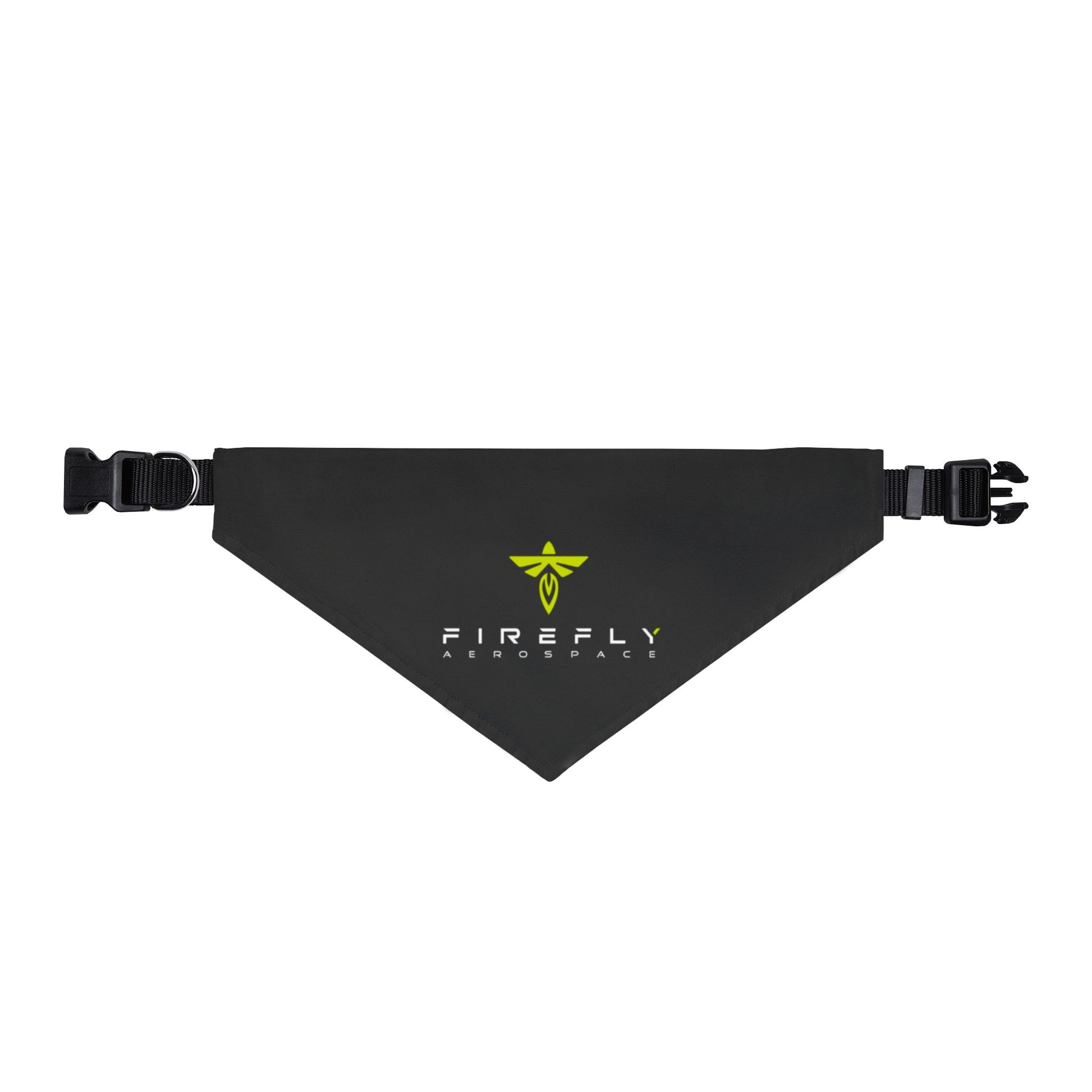 Black bandana with Firefly Aerospace logo on a white background