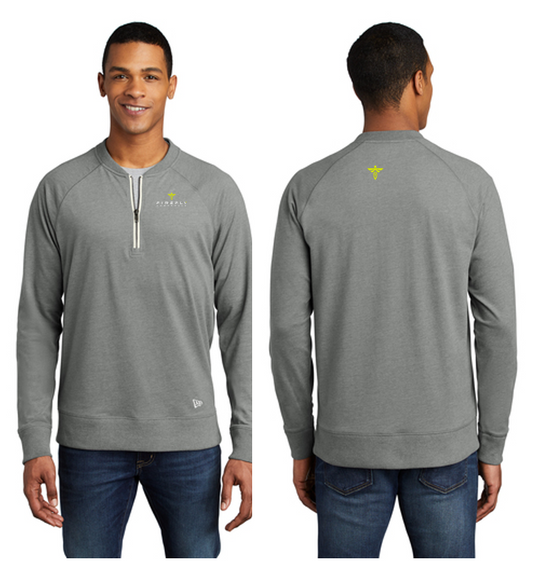 PRE-ORDER  New Era ® Sueded Cotton Blend 1/4-Zip Pullover