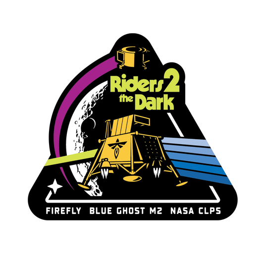 Blue Ghost 2 Embroidered Mission Patch