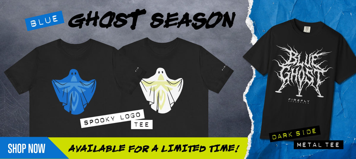 Blue Ghost Season Halloween collection banner