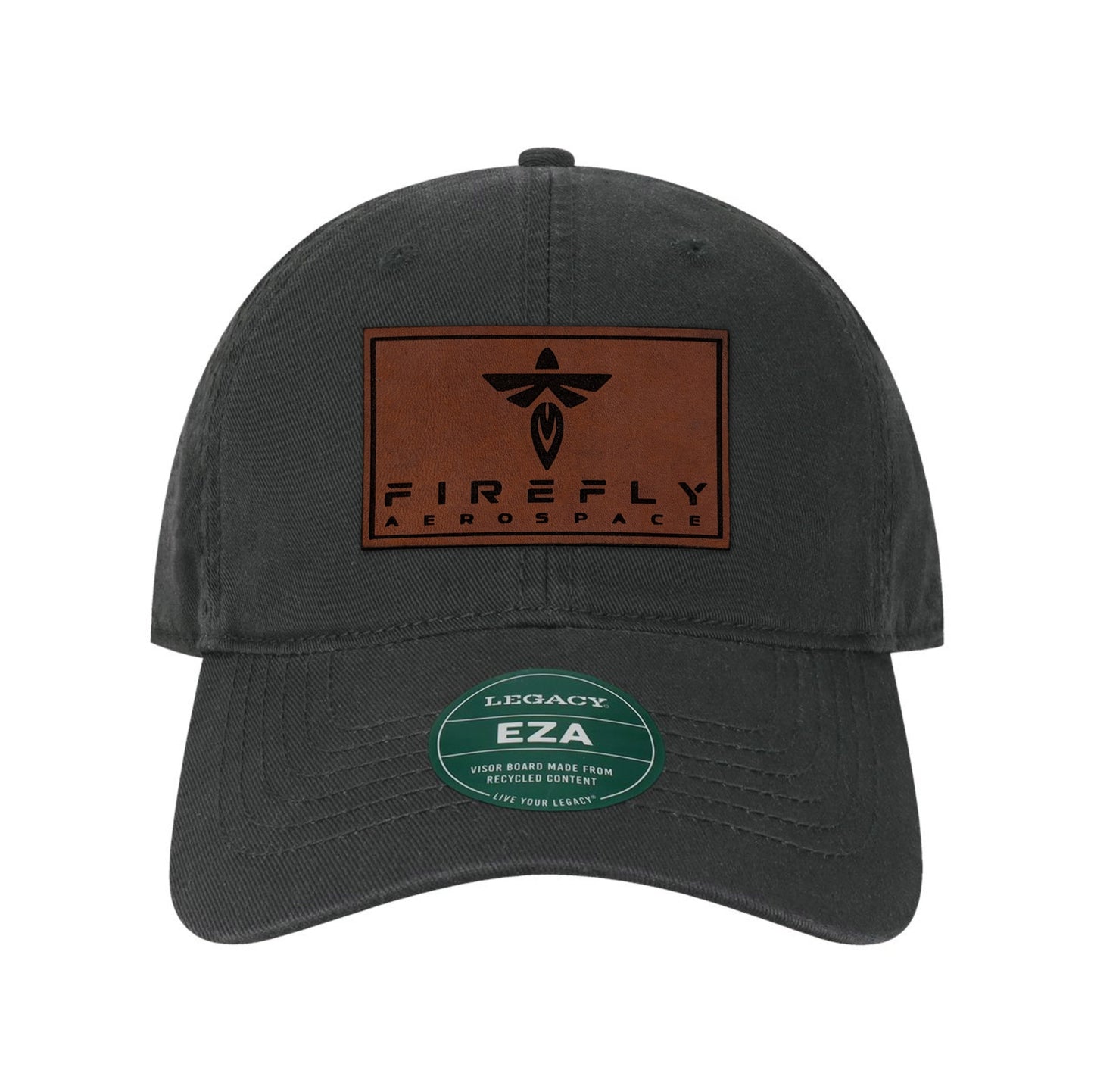 Firefly Leather Patch Twill Dad Hat