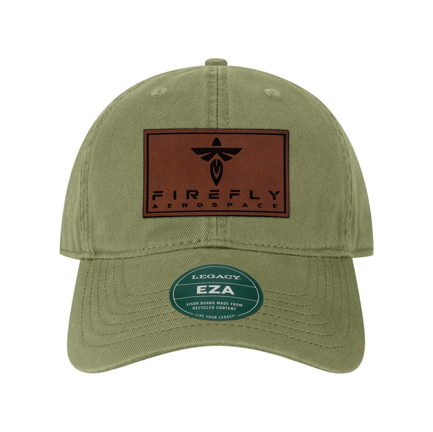 Firefly Leather Patch Twill Dad Hat