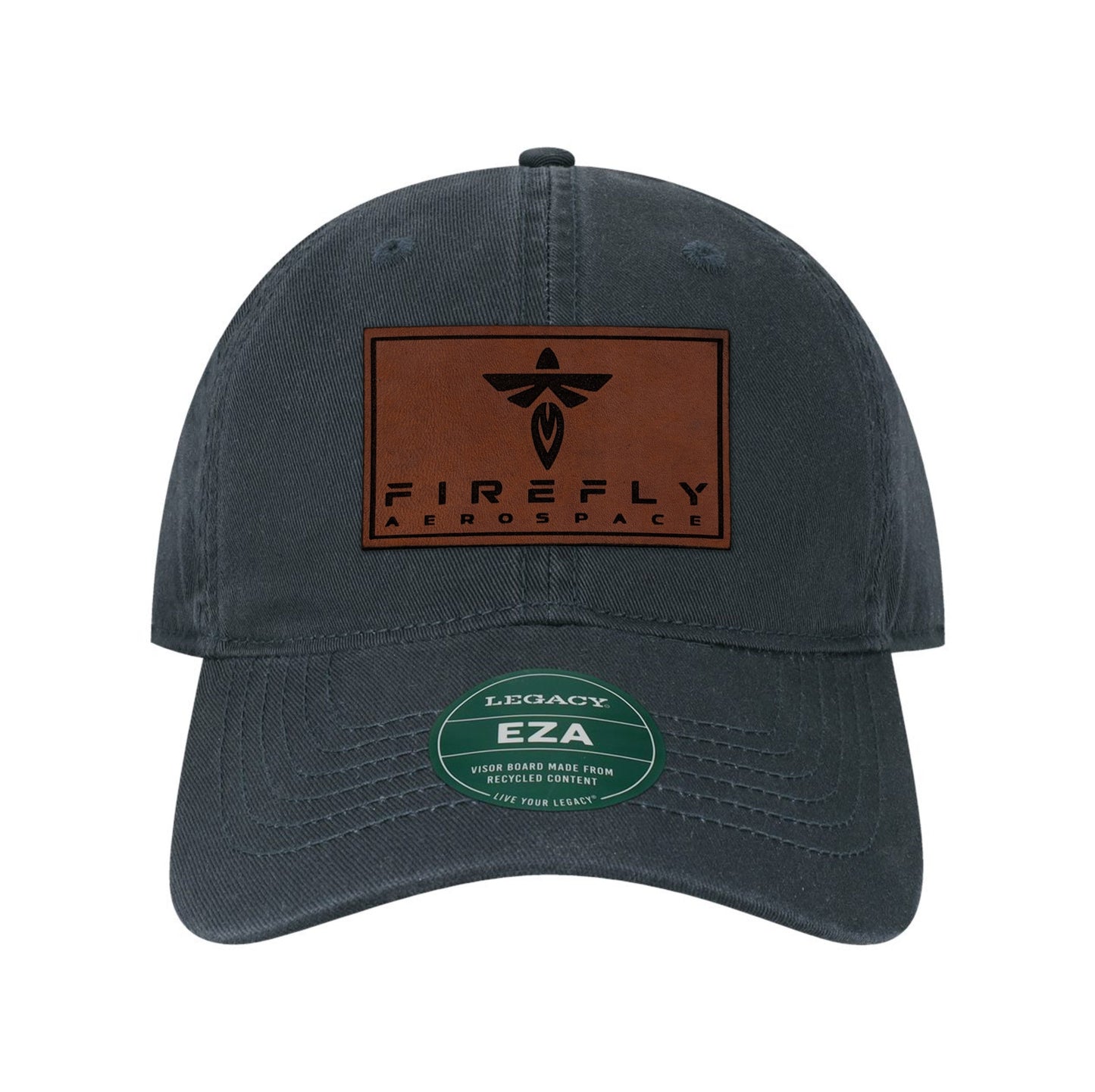 Firefly Leather Patch Twill Dad Hat